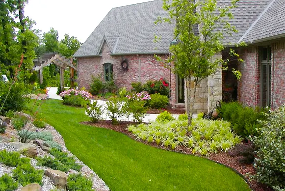 Front yard landscape