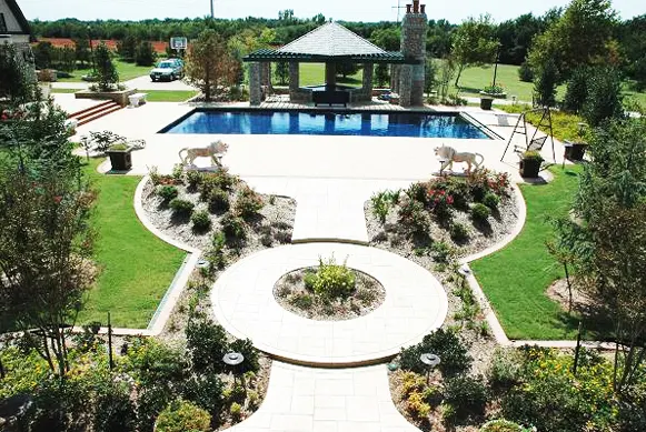 Hardacape, pergola landscaping