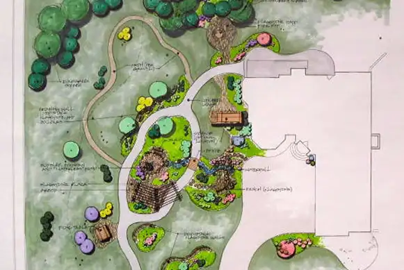 Side yard park master plan