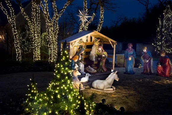 Christmas Light Installation