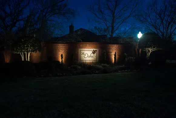 Neighborhood Entrance Lighting