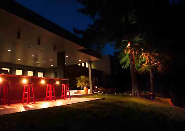 Patio Lighting After