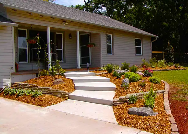 Front Walkway After